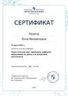 2023-2024 Левина Э.М. (Сертификат Педагогический опыт)